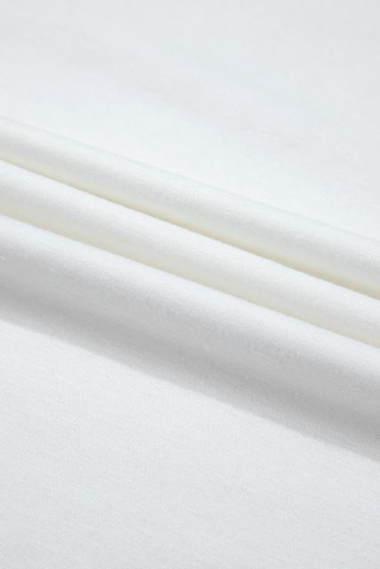 White Rainbow Striped T Shirt and Shorts Set