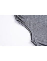 Grey Ruched Off Shoulder Maxi Bodycon Dress