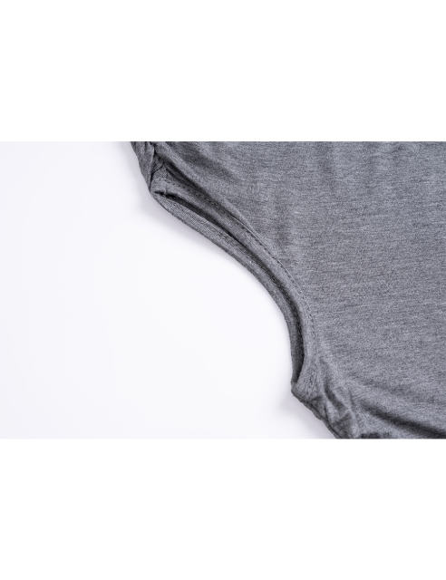 Grey Ruched Off Shoulder Maxi Bodycon Dress