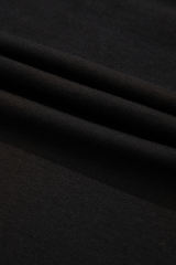 Black Checkerboard Peace Sign Printed Round Neck T Shirt