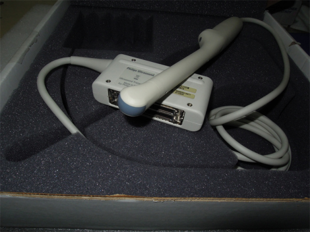 Sonde à Ultrasons Endocavitaire Philips C9-4V - Pour Pièces Détachées, Ne Fonctionne Pas, à Réparer