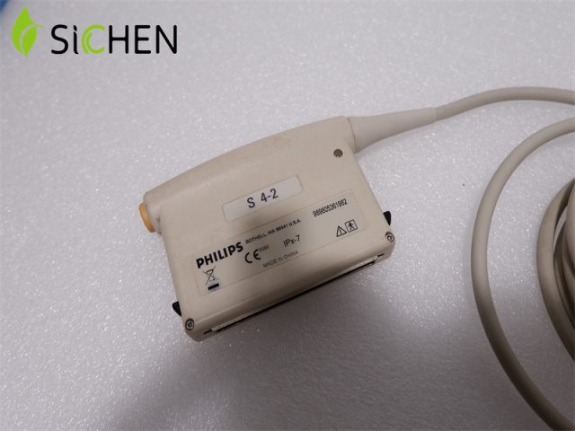 Medical Device Philips S4-2 Volume Curved Ultrasound Transducer/Probe