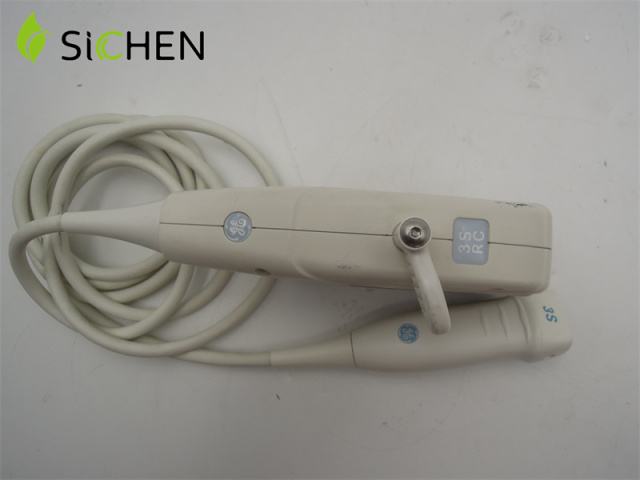 GE 3S-SC Phased Array Used Ultrasound Transducer/Probe