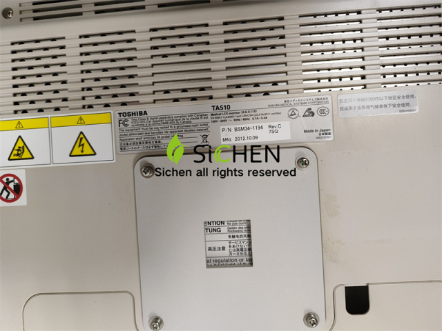 Toshiba ultrasonic part monitor  BSM34-1194、AT510