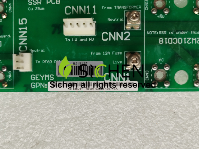 GE Logiq 7 SSR PCB 5118606 Ultrasound General Parts