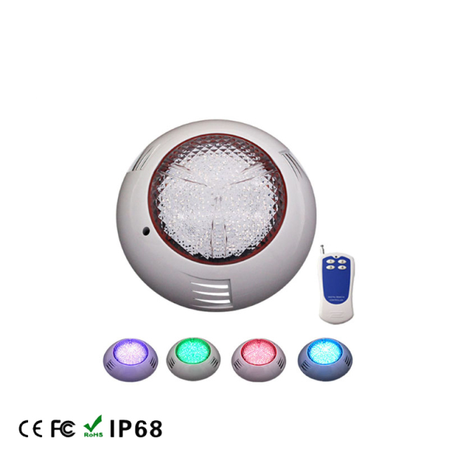 QuYie IP68 RGB Remote Control Swimming Pool LED Underwater Lamp 18W 24W 35W Wall Mounted Led Pool Light