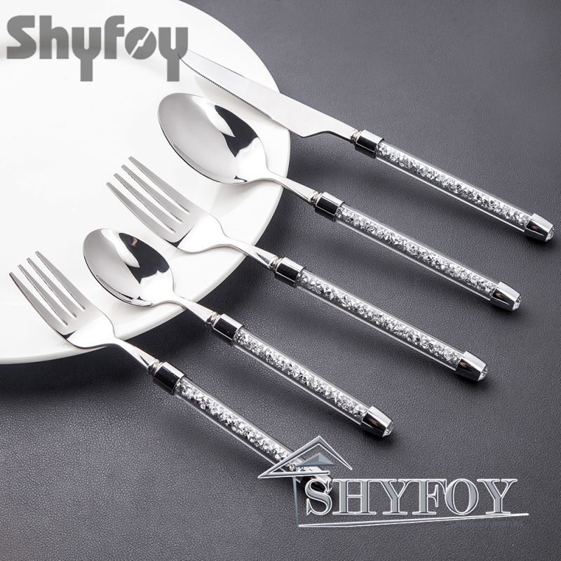 SHYFOY Luxury Flatware Set Silver 1 Set / SF-MP021