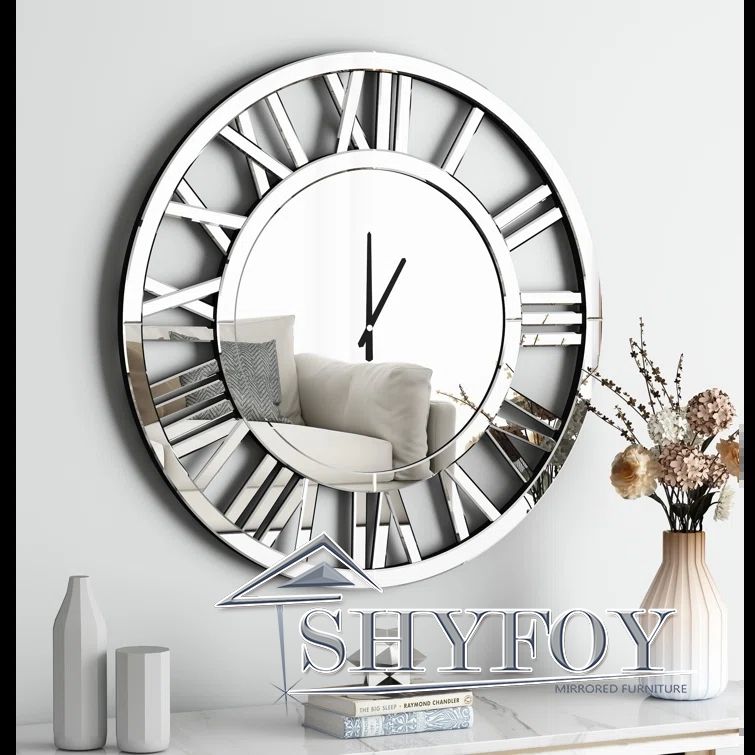 SHYFOY Oversized Round Wall Clock / SF-MC120