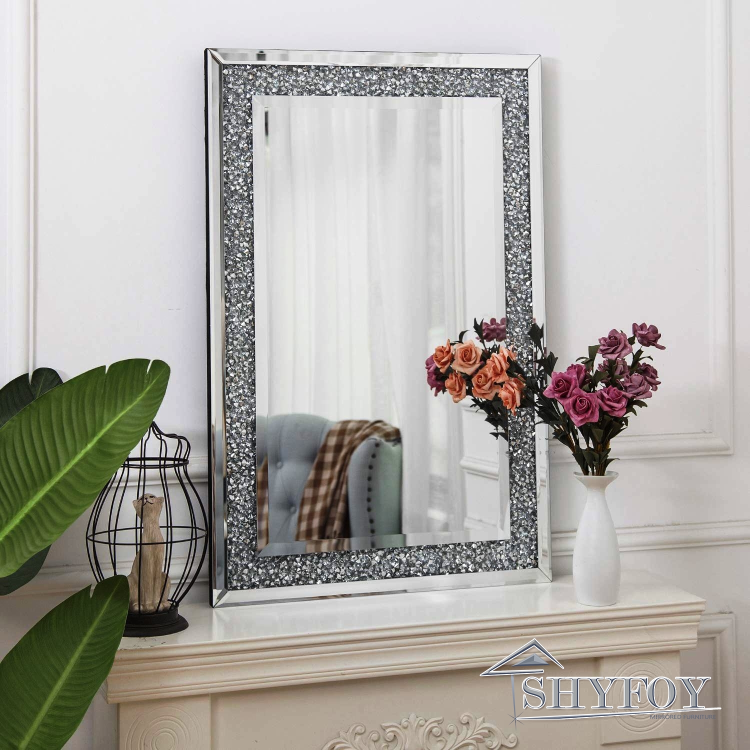 Large decorative deals wall mirror