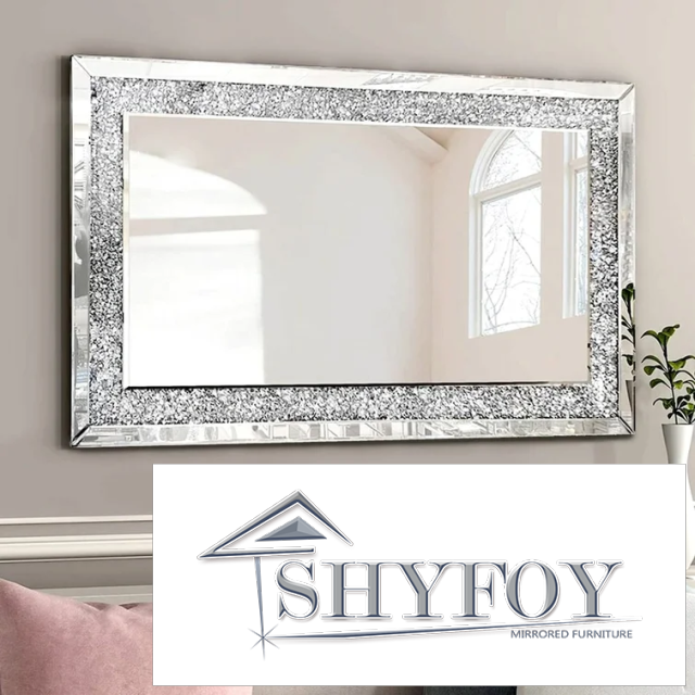 SHYFOY Wall Mirror for Wall Decor, 31.5'' Circular Decorative Statement  Wall Mirror for Entryway / SF-WM002