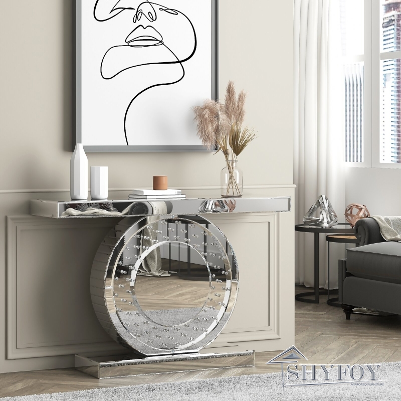 SHYFOY 47.2'' Mirrored Console Table / SF-CT063