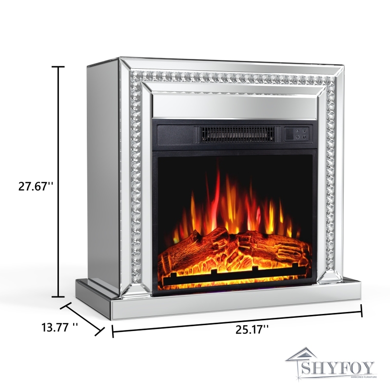 SHYFOY 27.67'' W Electric Fireplace / SF-F131