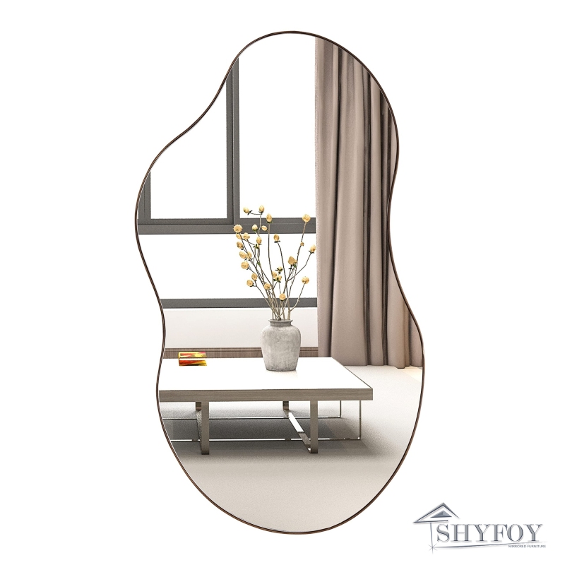 SHYFOY 35.8" Asymmetrical Cloud Shaped Wall Mirror / SF-WM129