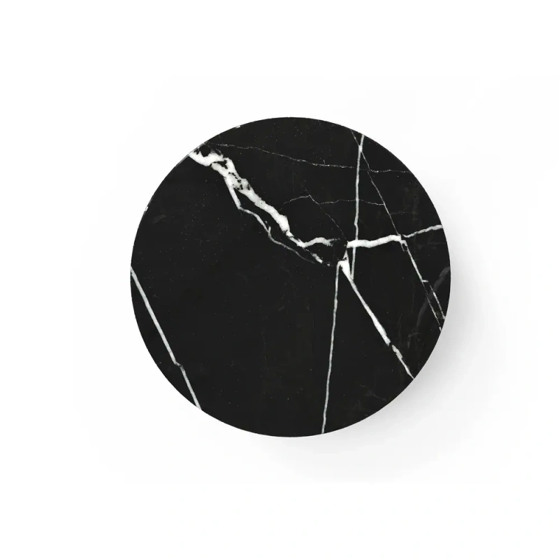 Modern Glass Dining Table with Marble Textured /SF-DT425