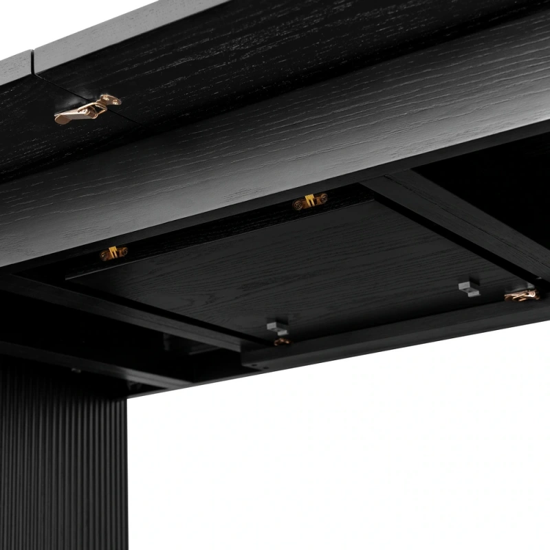 Modern Rectangular Extendable Dining Table