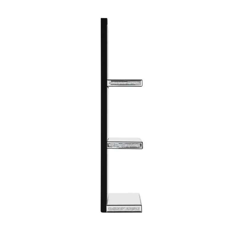 Mirrored Accent Shelves 3-Tier (1 PCS)