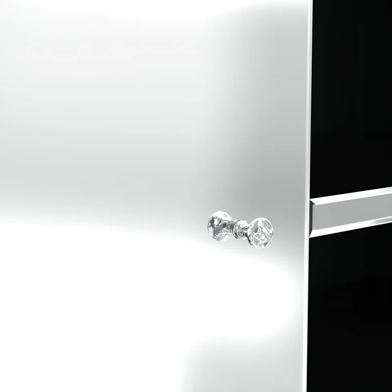 Luxury Diamond Mirrored TV Stand for TVs up to 65"