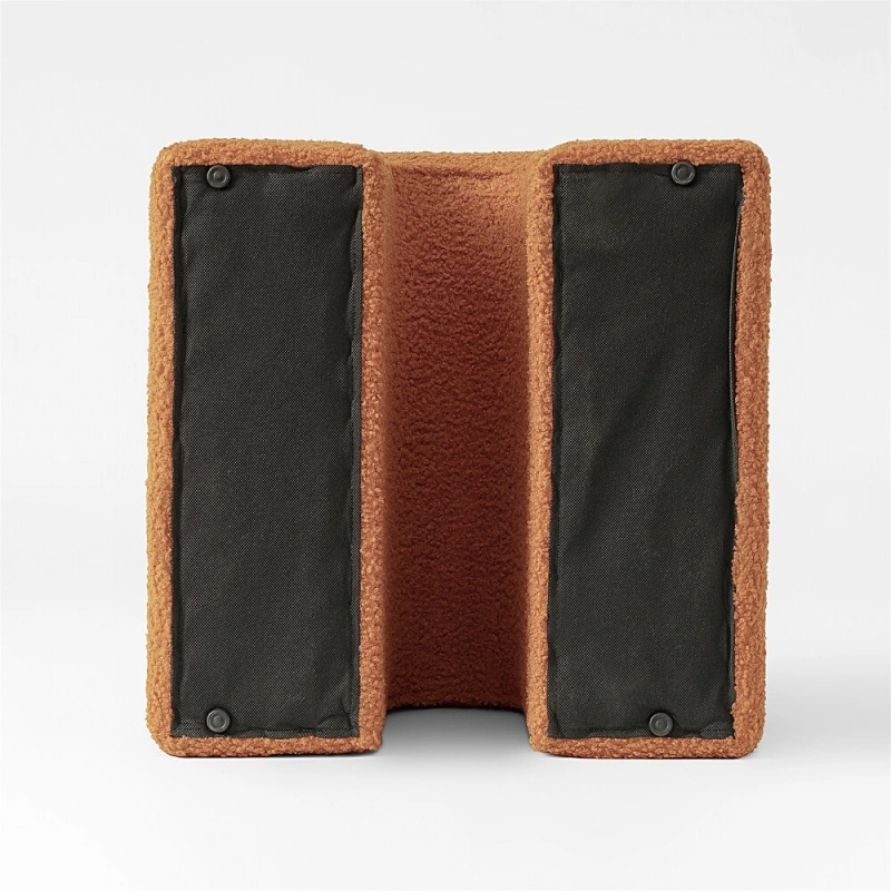 Accent Upholstered Ottoman, N Shaped