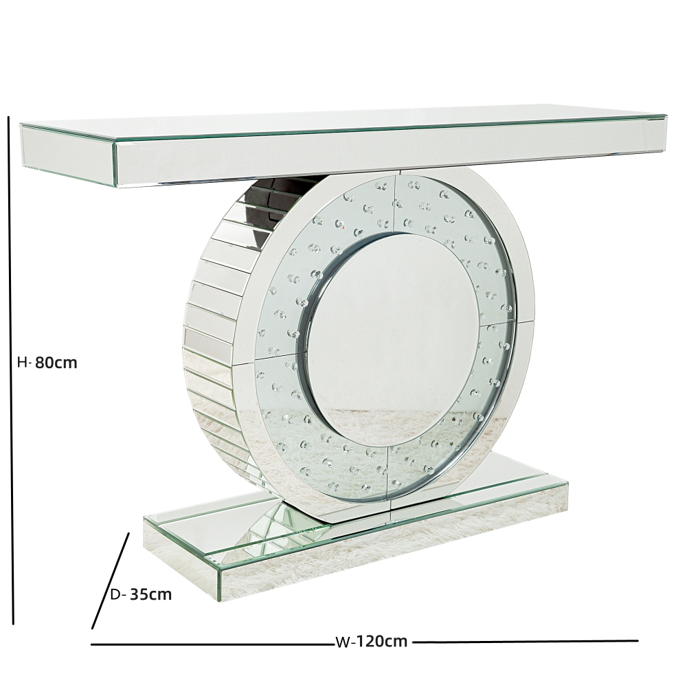 SHYFOY 47.2'' Mirrored Console Table / SF-CT063