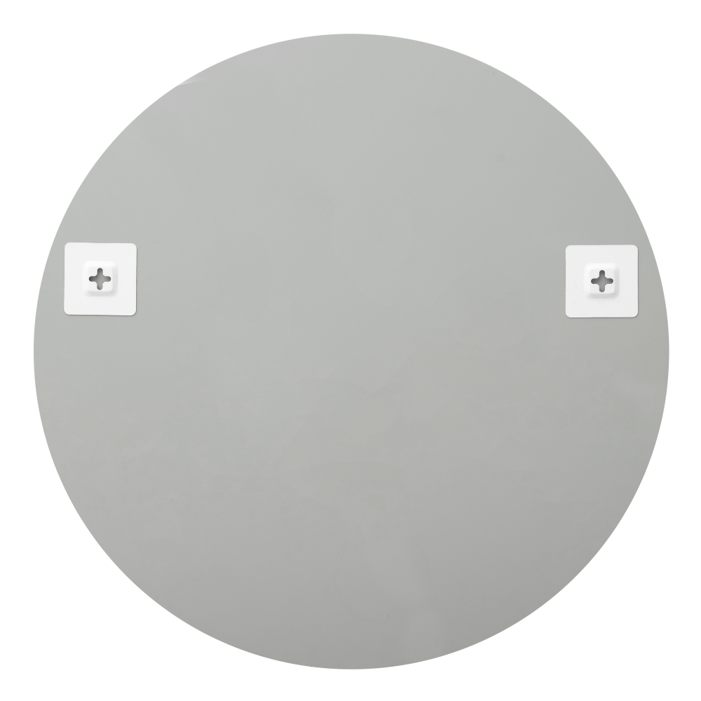 23.6" Artistic Marble Patterned Round Wall Mirror