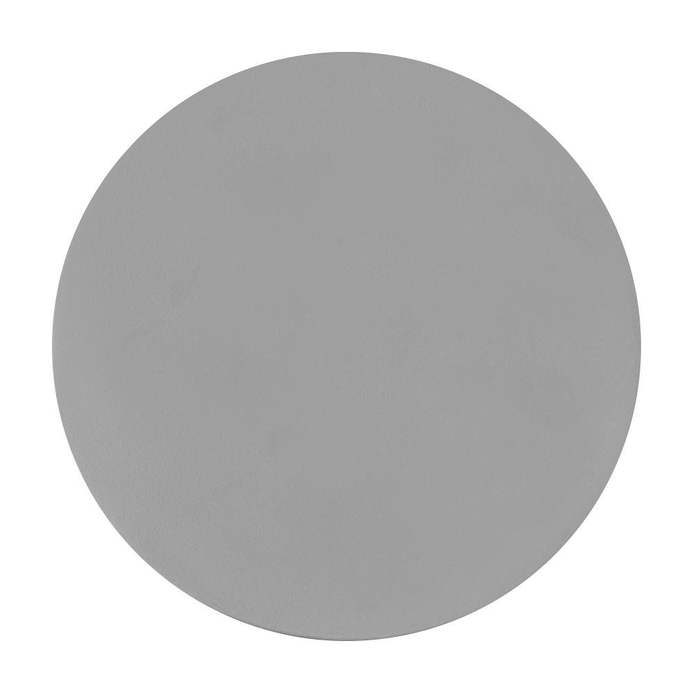 Grey Travertine Stone Finish End Table Accent Side Table