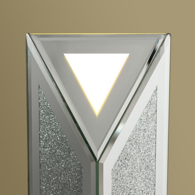 2-Pack Mirrored Wall Sconce LED Indoor Wall Light