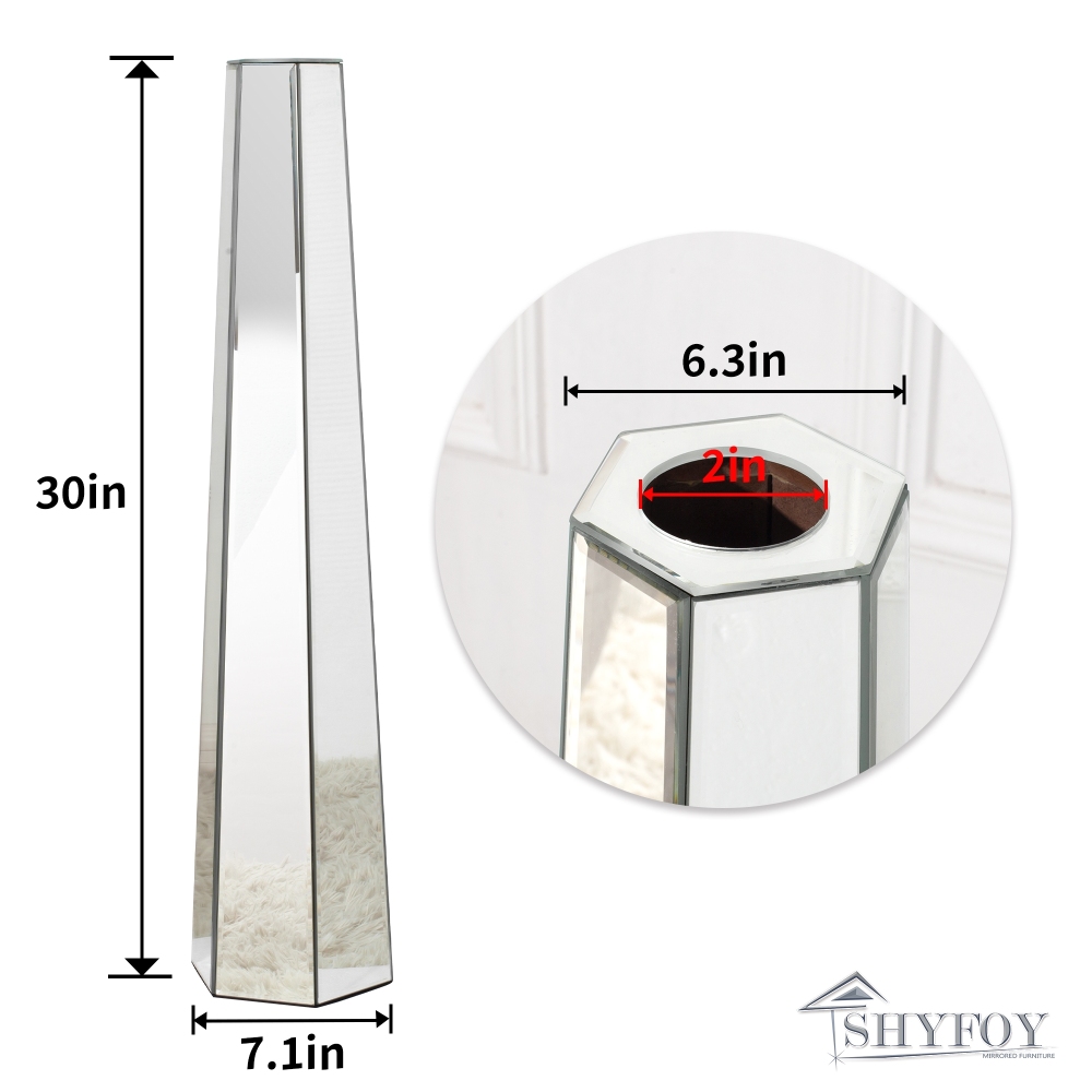 SHYFOY Gudrun Handmade Glass Floor Vase / SF-FV150