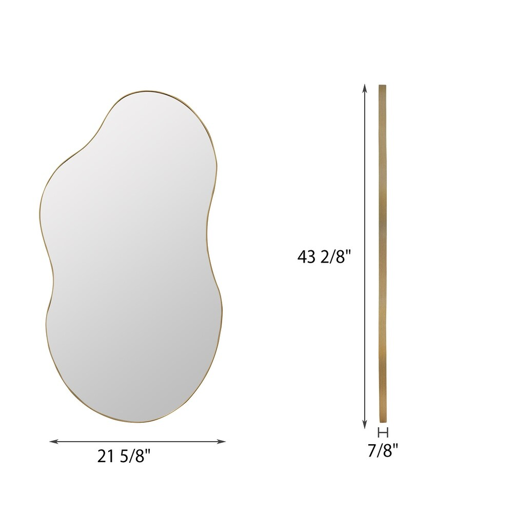 SHYFOY 35.8" Asymmetrical Cloud Shaped Wall Mirror / SF-WM129