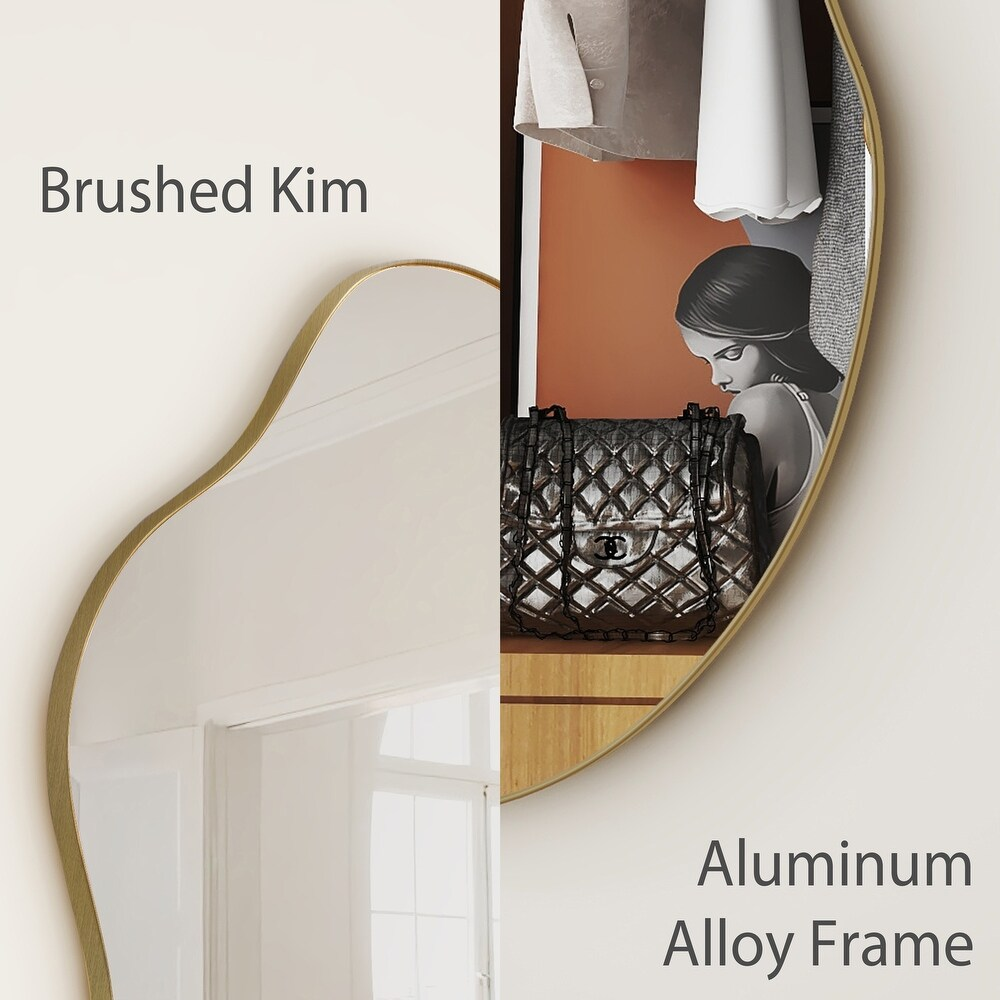 SHYFOY 35.8" Asymmetrical Cloud Shaped Wall Mirror / SF-WM129