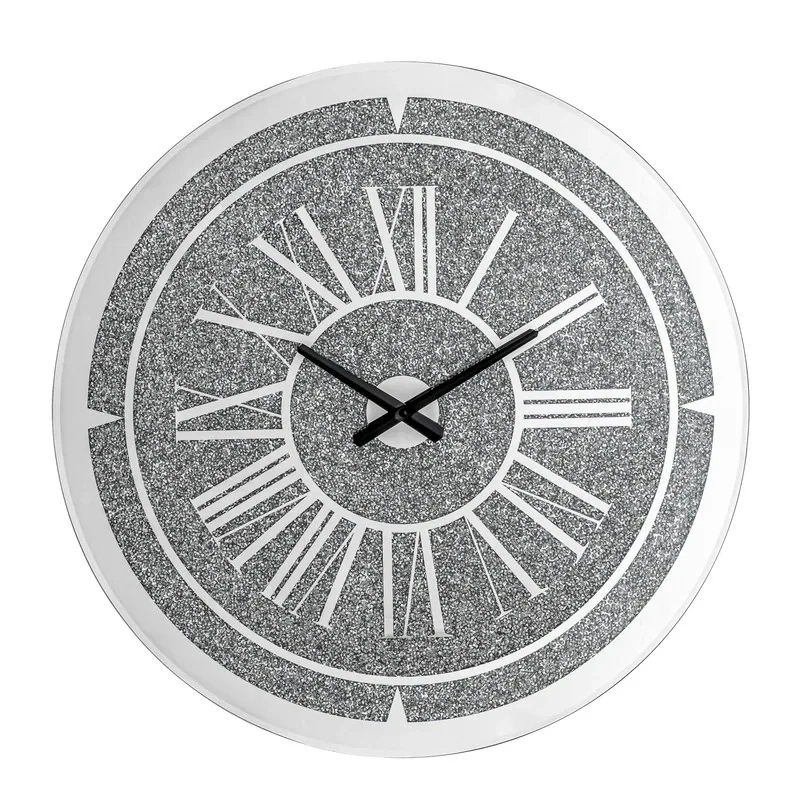 Diamond Crystal Wall Clock - Round