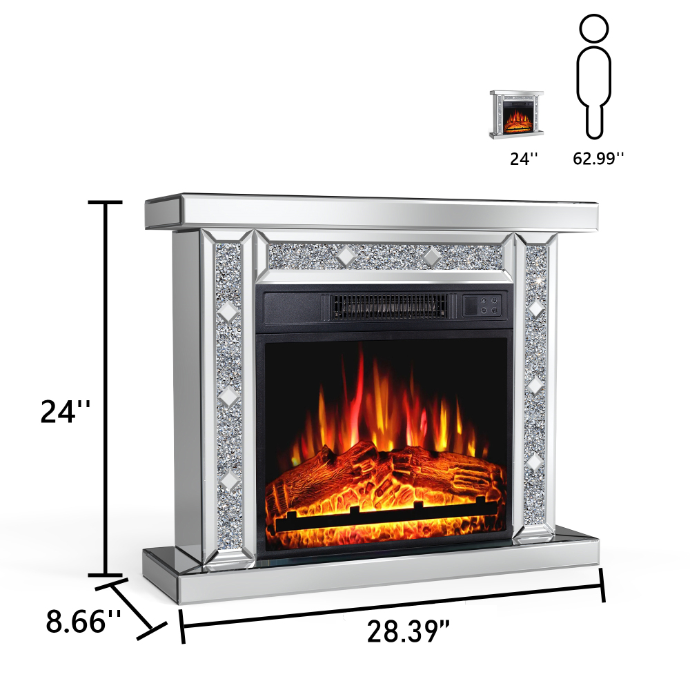 SHYFOY 29.13'' W Electric Fireplace / SF-F152