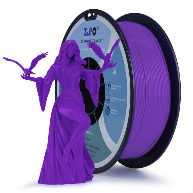 ZIRO PLA PRO Filament - Basic color, Blue, 1kg, 1.75mm