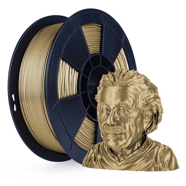 ZIRO PLA PRO Filament - Metal color, Copper, 1kg, 1.75mm