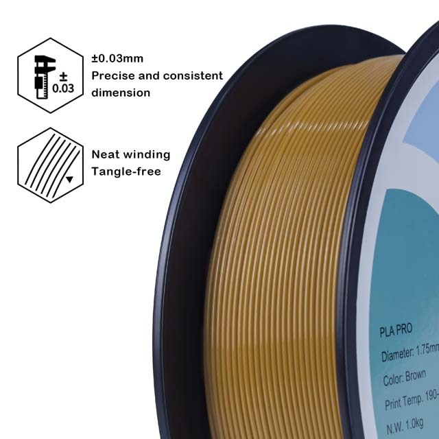 ZIRO PLA PRO Filament - Basic color, Blue, 1kg, 1.75mm