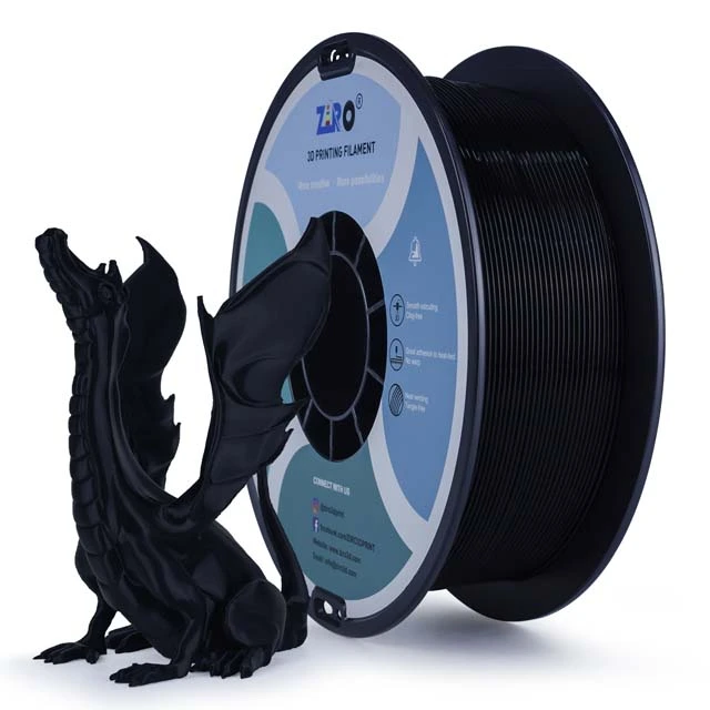 ZIRO PLA PRO Filament - Basic color, Gray, 1kg, 1.75mm