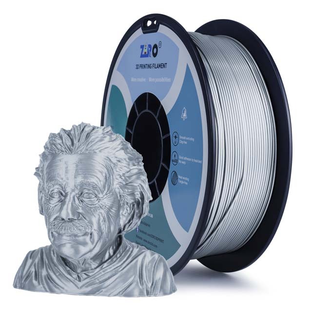 ZIRO PLA PRO Filament - Metal color, Gold, 1kg, 1.75mm