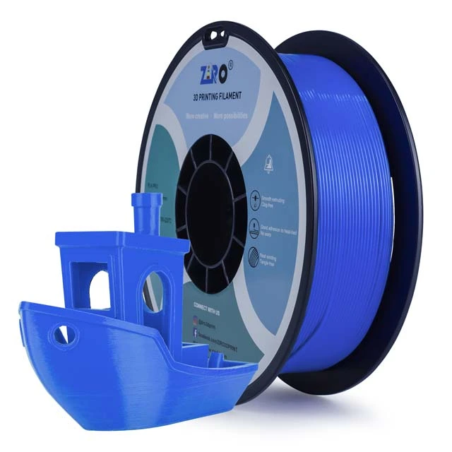 ZIRO PLA PRO Filament - Basic color, Cyan, 1kg, 1.75mm