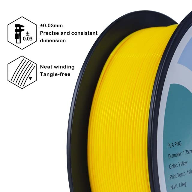 ZIRO PLA PRO Filament - Basic color, Dark gray, 1kg, 1.75mm