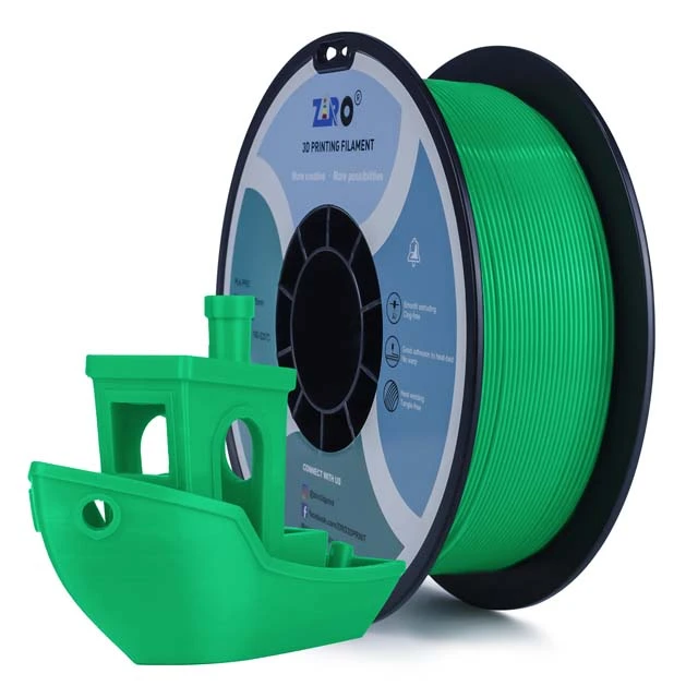 ZIRO PLA PRO Filament - Basic color, Green, 1kg, 1.75mm