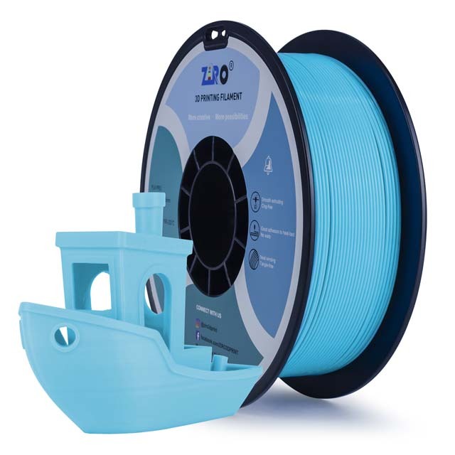 ZIRO PLA PRO Filament - Basic color, Green, 1kg, 1.75mm