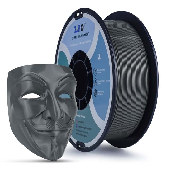 ZIRO PLA PRO Filament - Basic color, Blue, 1kg, 1.75mm