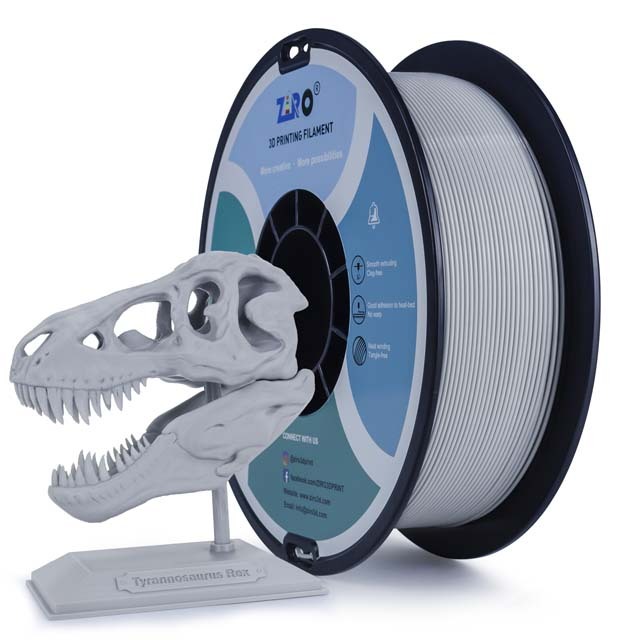 ZIRO PLA PRO Filament - Basic color, Cyan, 1kg, 1.75mm