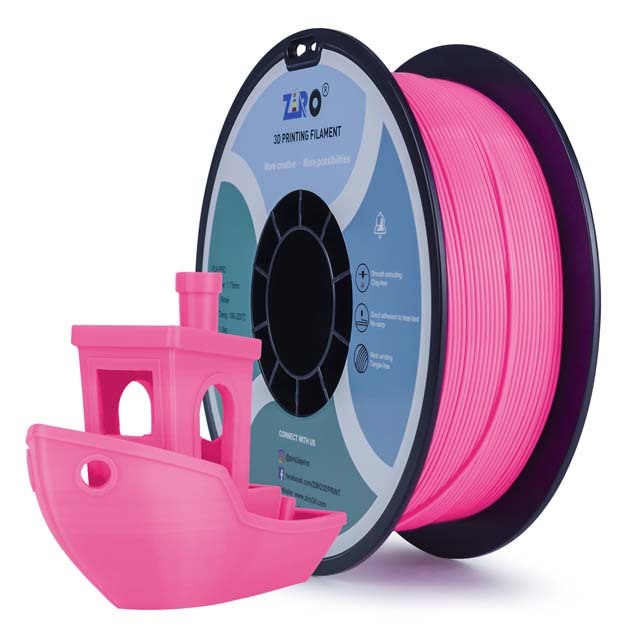 ZIRO PLA PRO Filament - Basic color, Cyan, 1kg, 1.75mm