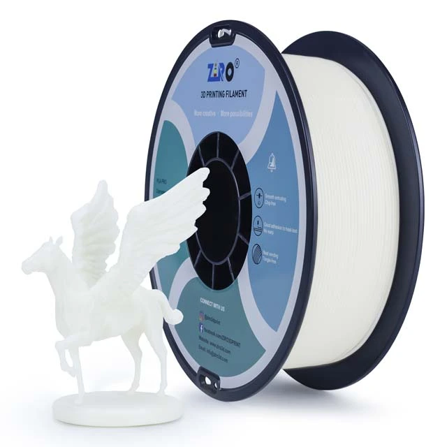 ZIRO PLA PRO Filament - Basic color, Snow white, 1kg, 1.75mm