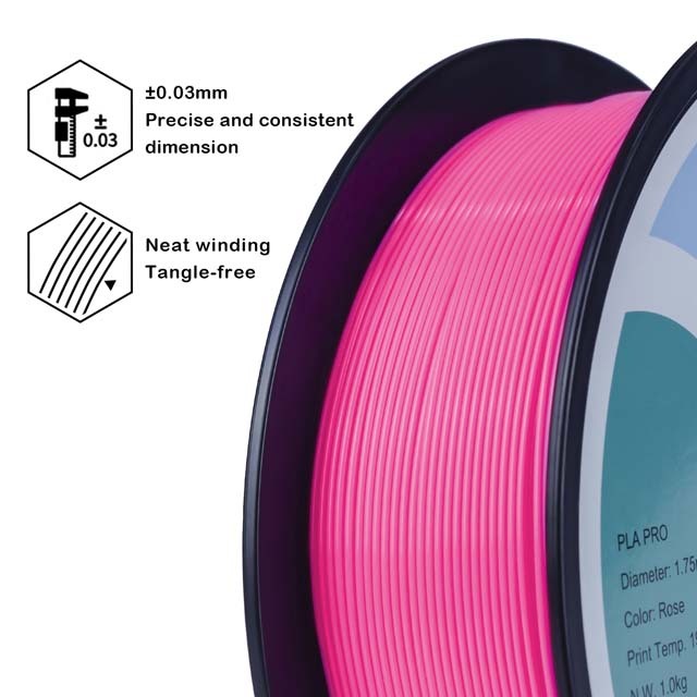 ZIRO PLA PRO Filament - Basic color, Purple, 1kg, 1.75mm