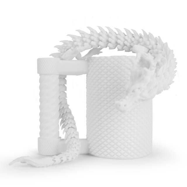 ZIRO PLA PRO Filament - Basic color, White, 1kg, 1.75mm