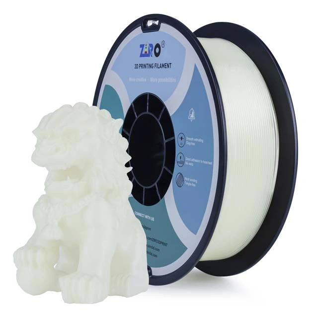 ZIRO PLA PRO Filament - Translucent colors, Translucent green, 1kg, 1.75mm