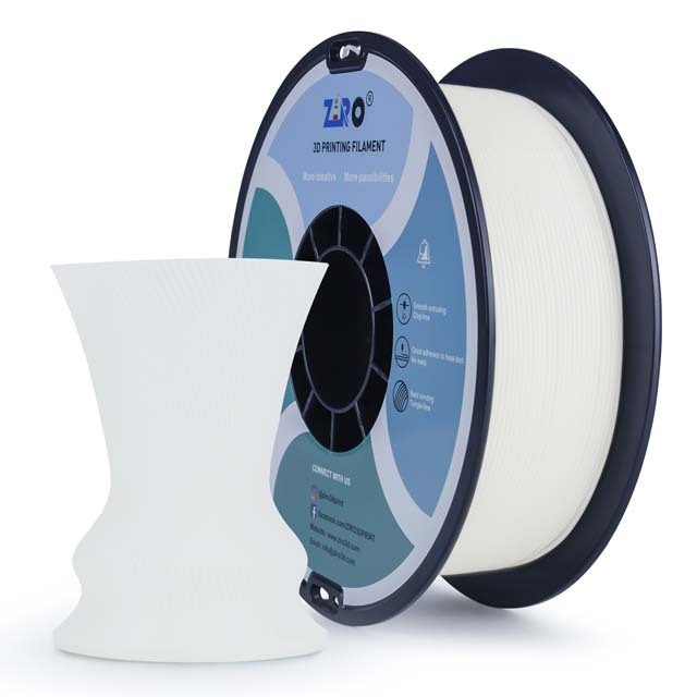 ZIRO PLA PRO Filament - Basic color, Cyan, 1kg, 1.75mm