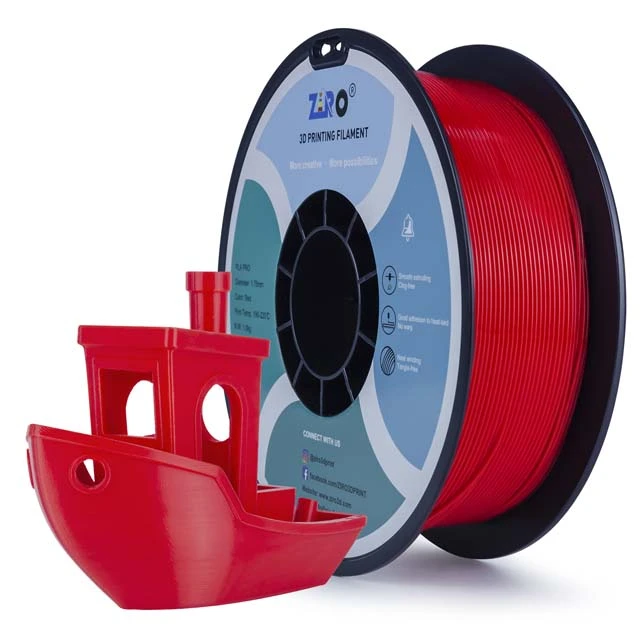 ZIRO PLA PRO Filament - Basic color, Cyan, 1kg, 1.75mm