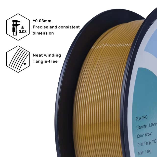 ZIRO PLA PRO Filament - Basic color, Snow white, 1kg, 1.75mm